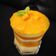 Ekta Rajput का कुकस्नैप जब उन्होंने मैंगो कस्टर्ड विद वनीला क्रीम (Mango custard with vanilla cream recipe in hindi) बनाया था।