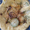 El cooksnap de Luis cuando hizo Tortilla de calabaza.