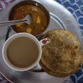 Aarushi Garg's cooksnap of when they made Matar paneer.