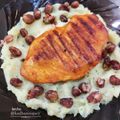 کوک اسنپ kadbanoogary 🇮🇷 بعد از امتحان کردن استیک مرغ با پوره سیب زمینی (غذای رژیمی)😋.