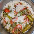 Sherifa J's cooksnap of when they made பீஸ் புலாவ் (Peas pulao recipe in tamil).