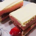 Cooksnap của Lê Hồ khi họ làm theo món Strawberry cheese cake - Bánh kem dâu tây phô mai