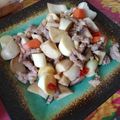 連玟淩 的 杏鮑菇筊白筍養生什蔬 cooksnap