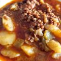 El cooksnap de Marisa Cuesta Moreno cuando hizo Guiso de lentejas con patatas y carne adobada.