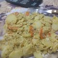 El cooksnap de Dai Zárate cuando hizo Revuelto de papas y carne.