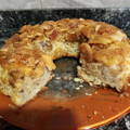 El cooksnap de Andrea Rojas cuando hizo Torta de Manzana y nuez.