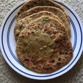 Akriti Sharma's cooksnap of when they made Cabbage Paratha.