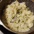 Rehana Wasim's cooksnap of when they made Mater pulao.