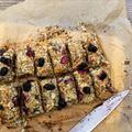 Gillie's cooksnap of when they made Healthy flapjacks with chia seeds, fruit and peanut butter.