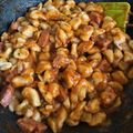 El cooksnap de Agustina Grilli cuando hizo Ñoquis con puré instantáneo.