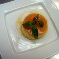 ChefPGraham's cooksnap of when they made Pam's Simple flan....