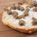 Rebecca Hammock's cooksnap of when they made Breakfast Pizza.