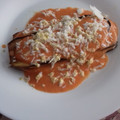El cooksnap de rociolitran cuando hizo Berenjenas rebozadas con salmorejo .