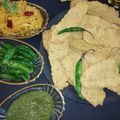 Parul Manish Jain का कुकस्नैप जब उन्होंने फाफडा (Fafda recipe in Hindi) बनाया था।
