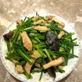 Bryce Liu 的 韭菜花炒皮蛋 cooksnap