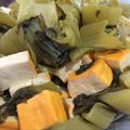 Cooksnap dari Lilya Titi untuk resep Tumis tahu kuning sayur asin