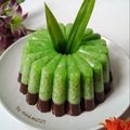 Cooksnap dari DyahWuLan Bae untuk resep Puding lumut Pandan lapis puding mentega