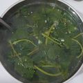 Cooksnap của Cau Hai khi họ làm theo món Canh rau mồng tơi