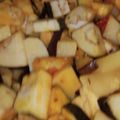 Riddhi singh का कुकस्नैप जब उन्होंने आलू बैंगन की सब्जी (Aloo baingan ki sabzi recipe in hindi) बनाया था।