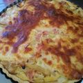 El cooksnap de Belen Romero cuando hizo Tarta de cebolla y queso con masa quebrada.