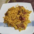 El cooksnap de Esmeralda Carabana cuando hizo Arroz meloso con costillas de cerdo.
