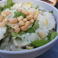 El cooksnap de Marieta cuando hizo Ensalada César superior.