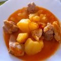 El cooksnap de Encarni Sepulveda cuando hizo Cazuela de patatas con pollo en Thermomix 31.