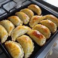 El cooksnap de Grace Santolin cuando hizo Empanadas de berenjenas.