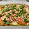 El cooksnap de lusalcidos cuando hizo Pizza “ibérica” con base de brócoli.
