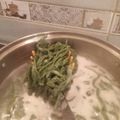 El cooksnap de marianela cuando hizo Fideos de espinaca.