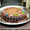 Priti Shah's cooksnap of when they made બિસ્કીટ કેક(biscute cake in Gujarati).