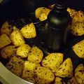 Samantha's cooksnap of when they made Crispy Lemon Herb Roasted Potatoes.