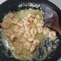 El cooksnap de Wendy Carolina Oyuela Olivera cuando hizo Camarones al ajillo.