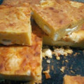 El cooksnap de yesica cuando hizo Sopa Paraguaya.