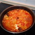 El cooksnap de Arkaitz Errazkin cuando hizo Guiso de alubias blancas.