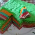 Cooksnap dari Idawati Sadiah untuk resep Rainbow cake