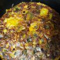 El cooksnap de Anne Mattas Schwenzel cuando hizo Tortilla de zapallitos para empezar el 2018 bien light.