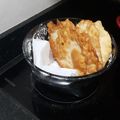 El cooksnap de Hector Garcia cuando hizo Torta frita sin grasa.