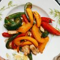 Cooksnap của Ngọc Linh khi họ làm theo món Ức gà áp chảo ớt chuông