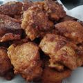 El cooksnap de Encar cuando hizo Bocaditos de pollo con Ras el Hanout.