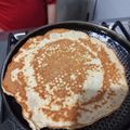 El cooksnap de Angela Ortiz cuando hizo Panqueques de manzana 🍎!!.