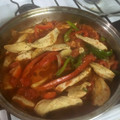 El cooksnap de Jorge Lozano cuando hizo Pollo a la portuguesa.
