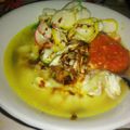 Cooksnap dari RhieRie Princess' Mhelody untuk resep Bubur Ayam Kuah Kuning