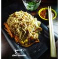 Swati Bharadwaj's cooksnap of when they made চিকেন ক্যাপ্সিকাম চাউমিন(Chicken Capsicum Chowmein recipe in Bengali).