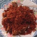 Cooksnap dari rina untuk resep Ayam Goreng Ragi (Serundeng Kelapa)