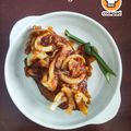 Cooksnap ha.lim39 semasa beliau membuat Ikan Tenggiri Goreng Cili Api.