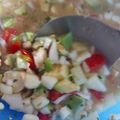 El cooksnap de Caroline Padilla cuando hizo Ceviche de Jipijapa.