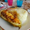 El cooksnap de Luis cuando hizo Zapallitos Italianos rellenos.