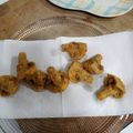El cooksnap de Con Las Manos En La Masa cuando hizo Champiñones empanados.