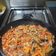El cooksnap de marcela cuando hizo Salsa de berenjenas y zanahoria para pizza.
